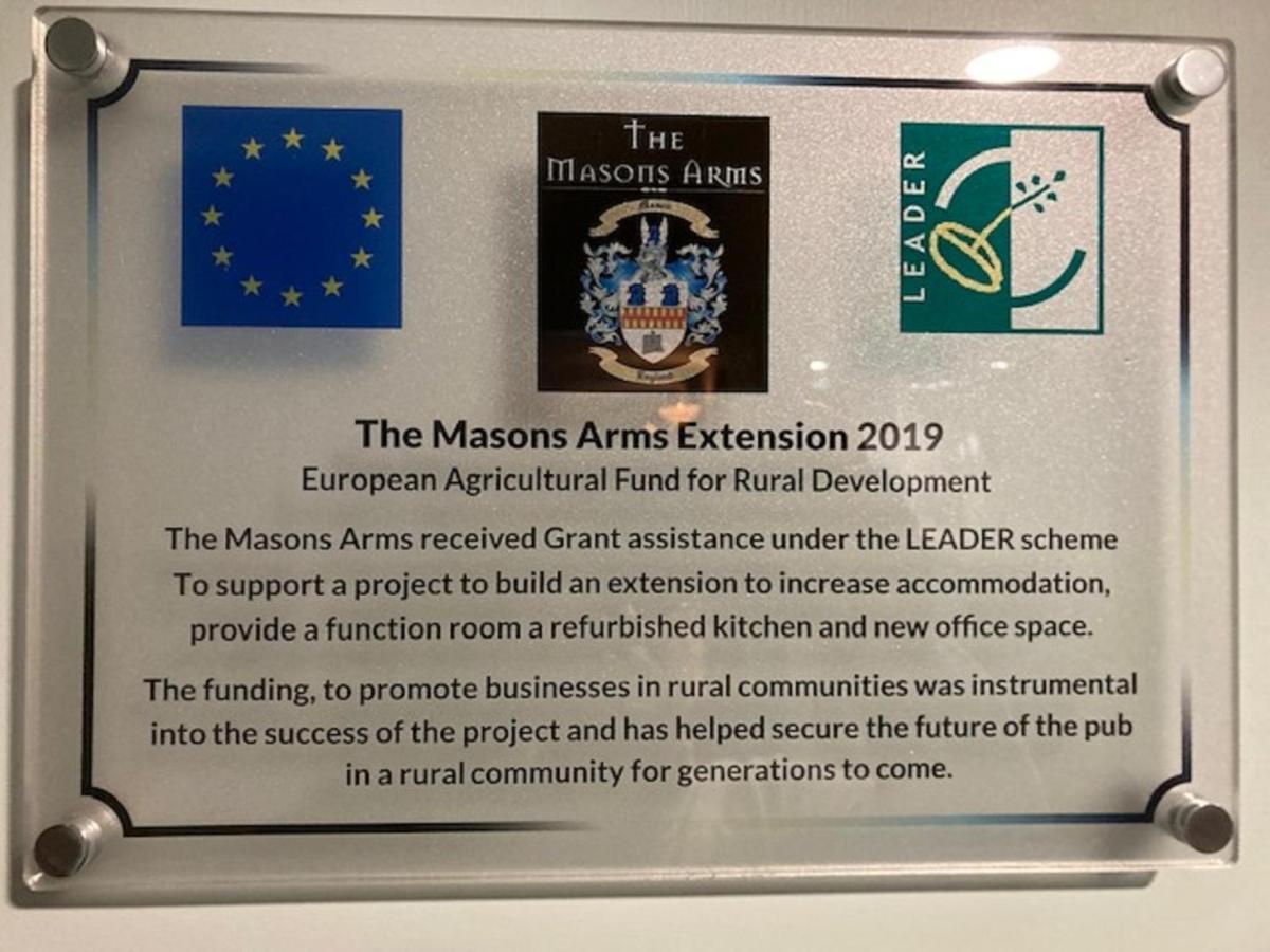 مبيت وإفطار Norham The Masons Arms المظهر الخارجي الصورة